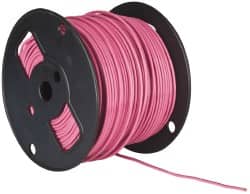 Southwire - THHN/THWN, 12 AWG, 20 Amp, 500' Long, Solid Core, 1 Strand Building Wire - Pink, Thermoplastic Insulation - Exact Tooling