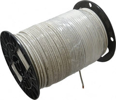 Southwire - THHN/THWN, 10 AWG, 30 Amp, 500' Long, Stranded Core, 19 Strand Building Wire - White, Thermoplastic Insulation - Exact Tooling