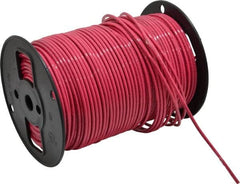 Southwire - THHN/THWN, 10 AWG, 30 Amp, 500' Long, Stranded Core, 19 Strand Building Wire - Red, Thermoplastic Insulation - Exact Tooling