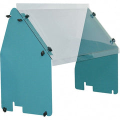 Dynabrade - Front and Side Shield Kit - Use With Metal Capture Downdraft Tables Includes Clear Panel - Exact Tooling
