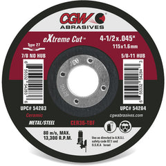 5 X.045X5/8-11 T27 CER36-T-BF