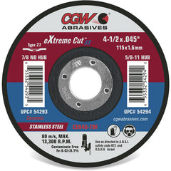 41/2X.045X5/8-11 T27 CER46-TBF