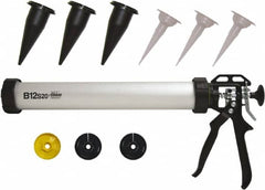 Albion Engineering - 20 oz Full Barrel Frame Manual Caulk/Adhesive Applicator - Use with Sausage Pack - Exact Tooling