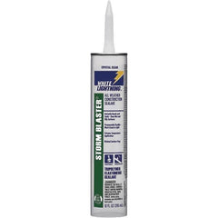 White Lightning - 10 oz Tube Clear Tetrachloroethylene Caulk - -40 to 180°F Operating Temp, 120 min Tack Free Dry Time, 96 hr Full Cure Time - Exact Tooling