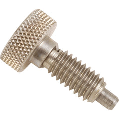 1/4-20 SS KNURLED KNB PLGR NON LOCK - Exact Tooling