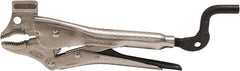 Strong Hand Tools - 12" OAL Curved Jaw Locking Pliers - Steel Handle - Exact Tooling
