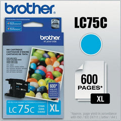 Brother - Cyan Ink Cartridge - Use with Brother MFC-J280W, J425W, J430W, J435W, J5910DW, J625DW, J6510DW, J6710DW, J6910DW, J825DW, J835DW - Exact Tooling