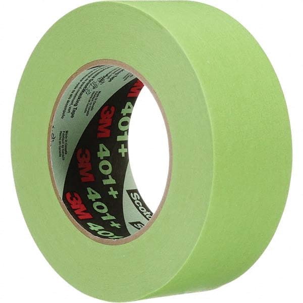 3M - 144mm Wide x 55 m x 6.7 mil Green Paper Masking Tape - Exact Tooling