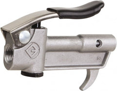 Value Collection - 150 Max psi None Thumb Lever Blow Gun - 1/4 NPT Inlet, Aluminum - Exact Tooling