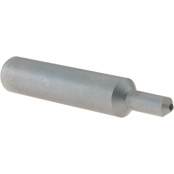 Tru-Maxx - 0.08 to 0.1 Carat Single Point Diamond Dresser - 3/8" Long x 3/8" Shank Diam - Exact Tooling