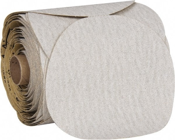 3M - 5" Diam, 80 Grit Ceramic Adhesive PSA Disc - Exact Tooling