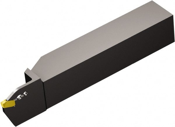 Sandvik Coromant - QD-R/LF..A, External, Left Hand, 20mm Max Depth of Cut, Indexable Grooving Tool Holder - QD-NE-0200-0002-CM Insert Compatibility, 25mm Shank Height, 25mm Shank Width, 150mm OAL - Exact Tooling