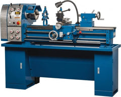 Enco - 12" Swing, 36" Between Centers, 110/220 Volt, Single Phase Bench Lathe - 5MT Taper, 1-1/2 hp, 65 to 1,810 RPM, 1-1/2" Bore Diam, 750mm Deep x 580mm High x 1,676mm Long - Exact Tooling