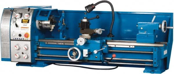 Enco - 13" Swing, 40" Between Centers, 220 Volt, Single Phase Bench Lathe - 5MT Taper, 1-1/2 hp, 65 to 1,810 RPM, 1-1/2" Bore Diam, 750mm Deep x 580mm High x 1,676mm Long - Exact Tooling