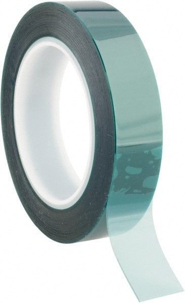 3M - 1" Wide x 72 Yd Long Green Polyester Film Masking Tape - Series 8992, 3.2 mil Thick - Exact Tooling