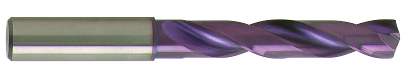 10.1mm Dia-Carbide HP 5XD Drill-140° Point-Firex - Exact Tooling