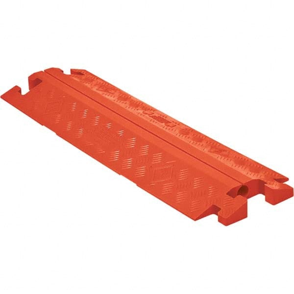 Checkers - On Floor Cable Covers Cover Material: Polyurethane Number of Channels: 1 - Exact Tooling