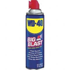 WD-40 - 18 oz Multi-Use Product with Big-Blast Spray - Liquid, Stop Squeaks, Removes & Protects, Loosens Rusted Parts, Free Sticky Mechanisms, Drives Out Moisture - Exact Tooling