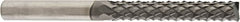 Niagara Cutter - 1/2" Diam, 1" LOC, End Mill End, Solid Carbide Diamond Pattern Router Bit - Right Hand Cut, 3" OAL, 1/2" Shank Diam, Use on Carbon Fiber, Composite, Graphite, Green Ceramics - Exact Tooling