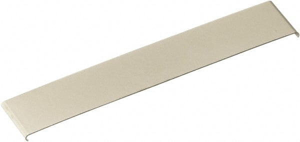 Hubbell Wiring Device-Kellems - 60 Inch Long x 4-3/4 Inch Wide x 1/4 Inch High, Rectangular Raceway Cover - Ivory, For Use with HBL4750 Series Raceways - Exact Tooling