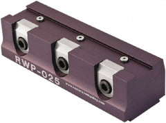 Raptor Workholding - 3/4" Jaw Width, 1-1/2" High x 6" Long x 2" Wide Dovetail Vise - For Use with 4 & 5 Axis Workholding Systems - Exact Tooling