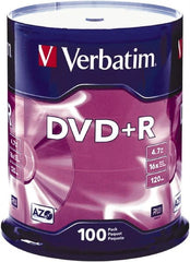 Verbatim - Silver DVD+R Disc - Use with CD, DVD - Exact Tooling