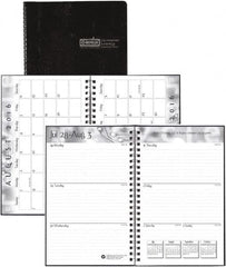House of Doolittle - 32 Sheet, 5 x 8", Weekly/Monthly Planner - Black - Exact Tooling