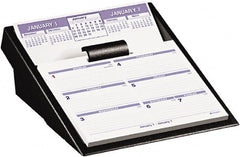 AT-A-GLANCE - 52 Sheet, 5-5/8 x 7", Desk Calendar Refill - White - Exact Tooling