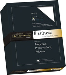 Southworth - 8-1/2" x 11" White Copy Paper - Use with Laser Printers, Inkjet Printers, Copiers - Exact Tooling