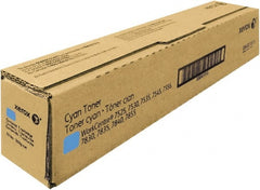 Xerox - Cyan Toner Cartridge - Use with Xerox WorkCentre 7525, 7535, 7530, 7545, 7556 - Exact Tooling