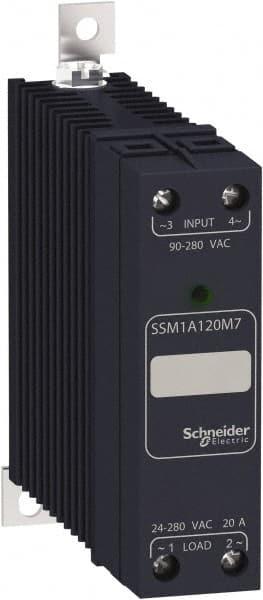 Schneider Electric - 1 Pole, 1NO, 90-280 VAC Control Relay - Exact Tooling