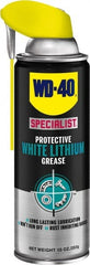 WD-40 Specialist - 10 oz Aerosol Lithium General Purpose Grease - White, Food Grade, 300°F Max Temp, NLGIG 2, - Exact Tooling