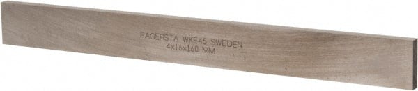 Seco - WKE45 Cobalt Rectangular Tool Bit Blank - 4mm Wide x 16mm High x 160mm OAL - Exact Tooling