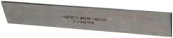 Seco - 3.17 mm Wide x 3/4 Inch High x 6 Inch Long, Parallel Cutoff Blade - WKE45 Grade, Bright Finish - Exact Tooling