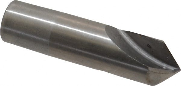 Link Industries - 1/2" Body Diam, 90°, 2" OAL, High Speed Steel Spotting Drill - Exact Tooling