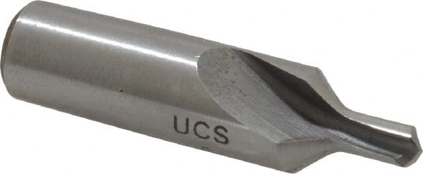 Link Industries - #5 Plain Cut 82° Incl Angle High Speed Steel Combo Drill & Countersink - Exact Tooling