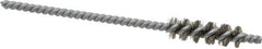 Schaefer Brush - 1/8 Inch Inside Diameter, 5/16 Inch Actual Brush Diameter, Stainless Steel, Power Fitting and Cleaning Brush - 1/8 Shank Diameter, 3-5/8 Inch Long, Twisted Wire Stem, 1/4 Inch Refrigeration Outside Diameter - Exact Tooling