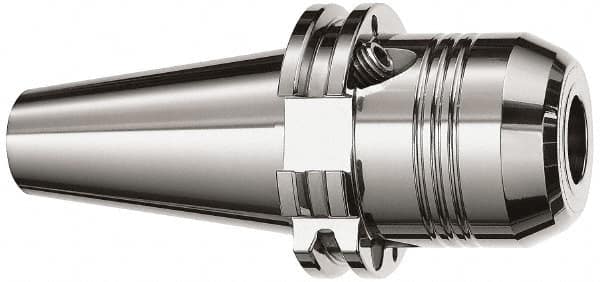 Accupro - CAT40 Taper Shank, 12mm Hole Diam, Hydraulic Tool Holder/Chuck - 44.5mm Nose Diam, 64mm Projection, 30.5mm Clamp Depth, 25,000 RPM - Exact Tooling