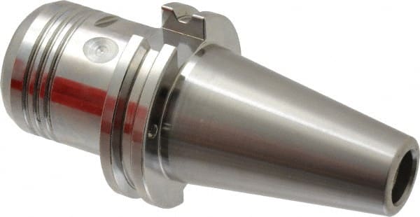 Accupro - CAT40 Taper Shank, 20mm Hole Diam, Hydraulic Tool Holder/Chuck - 44.5mm Nose Diam, 64mm Projection, 37.8mm Clamp Depth, 25,000 RPM - Exact Tooling