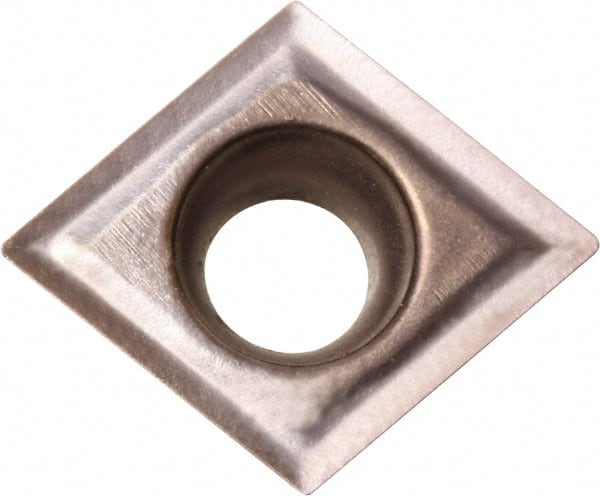 Sumitomo - CPGT2.51.52 SD Grade T1500A Cermet Turning Insert - 80° Diamond, 1/4" Inscr Circle, 3/32" Thick, 1/32" Corner Radius - Exact Tooling