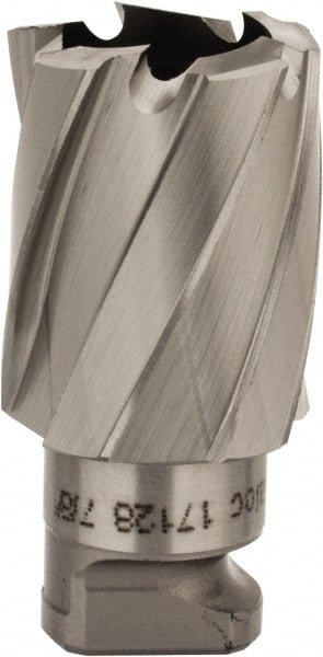 Hougen - 7/8" Diam x 3/4" Deep Cobalt Annular Cutter - Exact Tooling