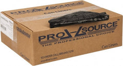 PRO-SOURCE - 1.65 mil Thick, Heavy-Duty Trash Bags - 33" Wide x 39" High, Black - Exact Tooling