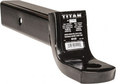 Value Collection - 12,000 Lb Capacity, 9-3/4" Long, Hitch Drawbar - Vehicle Class 5, 1-1/4" Ball Hole Diam - Exact Tooling