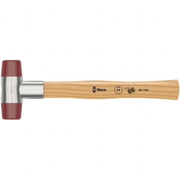 Wera - Non-Marring Hammers Head Type: Replaceable Face Head Material: Urethane - Exact Tooling