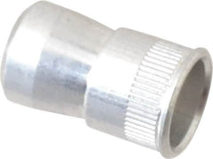RivetKing - #6-32 UNC, Uncoated, Aluminum Knurled Rivet Nut Inserts - 0.234" to 0.239" Grip, 7/32" Drill Size - Exact Tooling