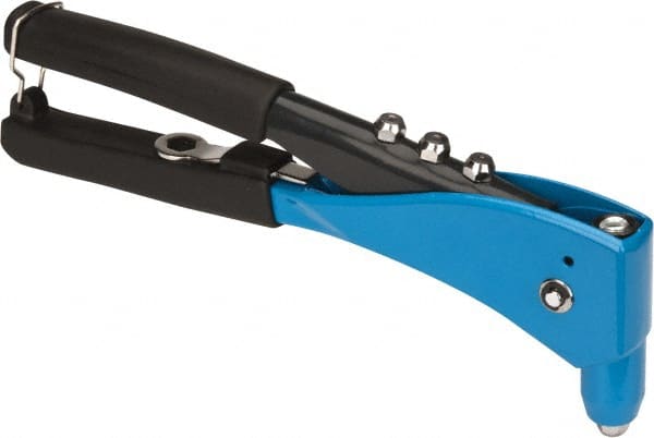 RivetKing - Right Angle Head Hand Riveter - 1/8 to 3/16" Rivet Capacity - Exact Tooling
