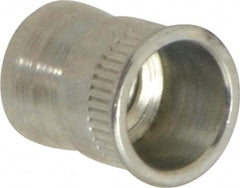 RivetKing - #10-32 UNC, Zinc-Plated, Steel Knurled Rivet Nut Inserts - 0.297" to 0.302" Grip, 9/32" Drill Size - Exact Tooling