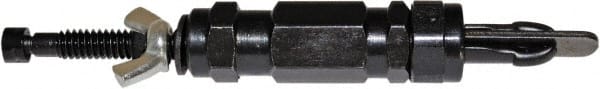 Zephyr Tool Group - #10 3/16" Pin Diam, Brass Cleco Wing Nut Fastener - Standard Length, 0 to 1" Grip - Exact Tooling