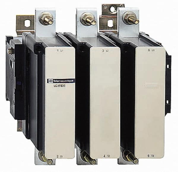 Schneider Electric - 3 Pole, 1,000 Amp at 440 VAC and 800 Amp at 440 VAC, Nonreversible IEC Contactor - CSA, EN/IEC 60947-1, EN/IEC 60947-4-1, GL, JEM 1038, LROS, RoHS Compliant, UL Listed - Exact Tooling