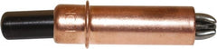 Zephyr Tool Group - 1/4 Drill 1/4" Pin Diam, Copper Cleco Fastener - Standard Length, 0 to 1/2" Grip - Exact Tooling